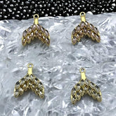 Diamond fish tail Charms